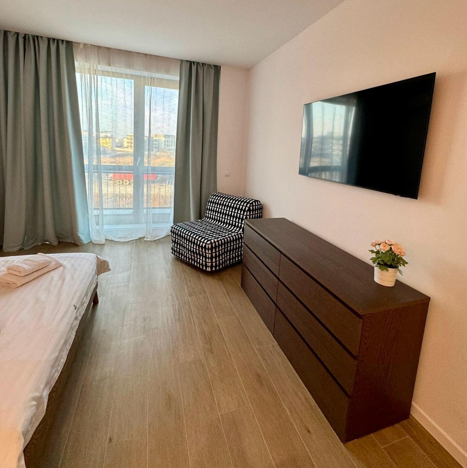 Appartamento Cez Studio Mamaia Nord Năvodari Esterno foto